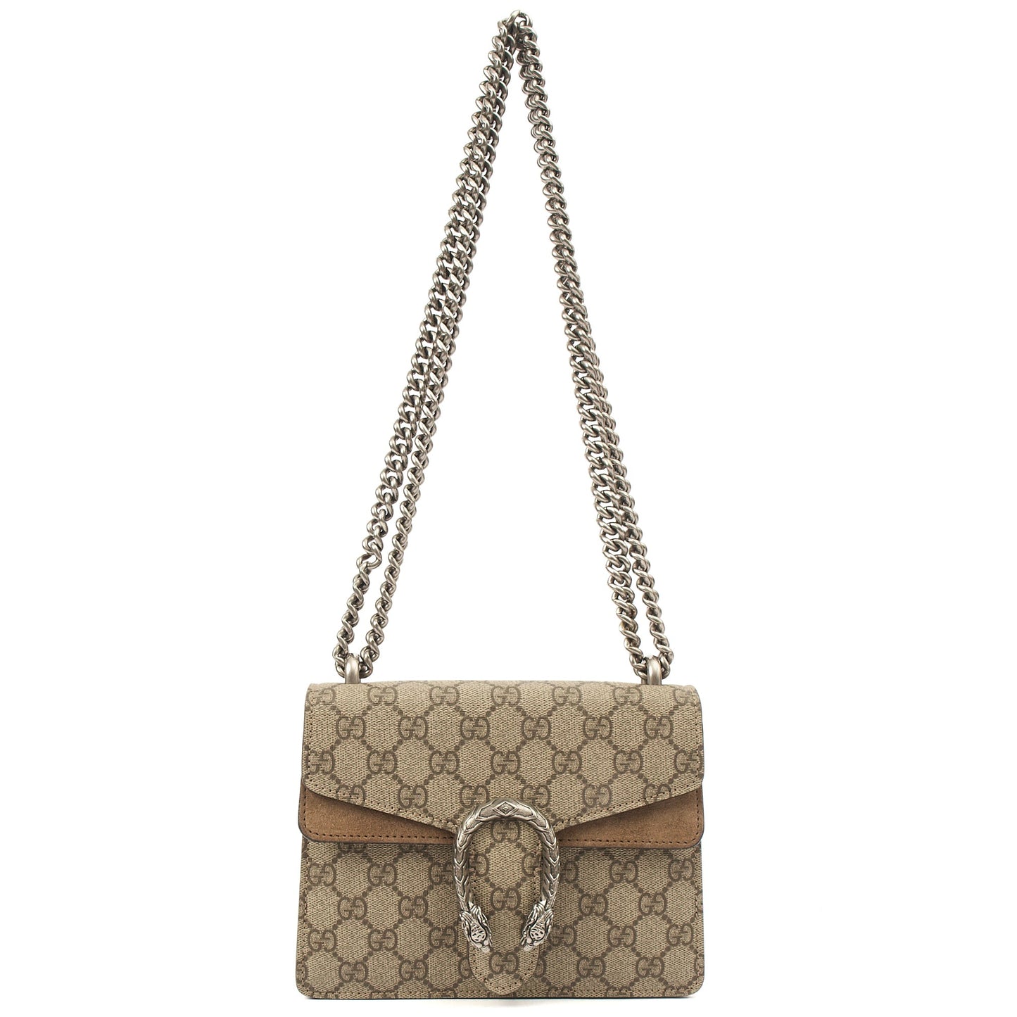 Gucci Cross Body Dionysus - Mini in GG Supreme, Leather — Side View