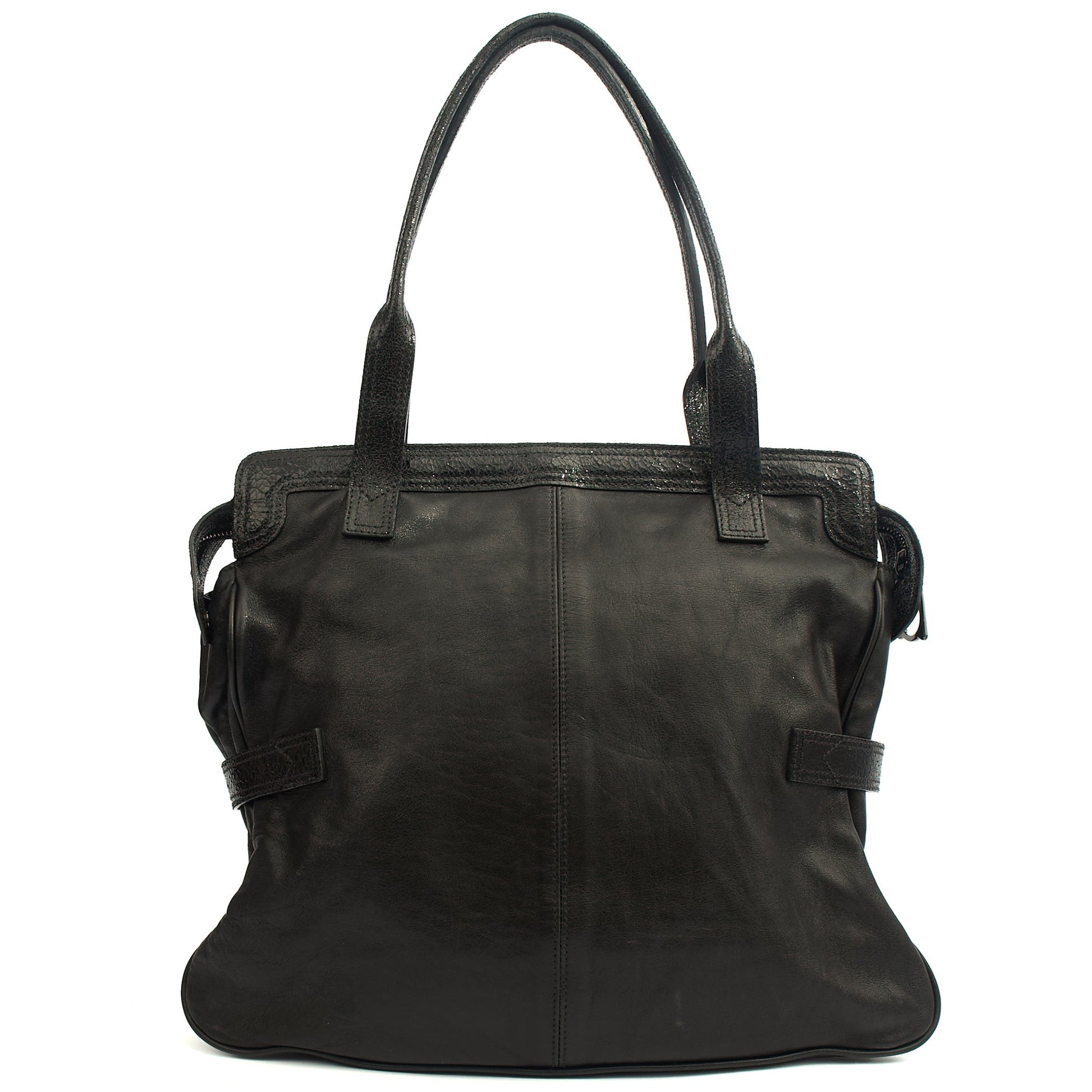 Mulberry Shoulder Bag Maggie Tote in Black, Leather — Alternate View 15
