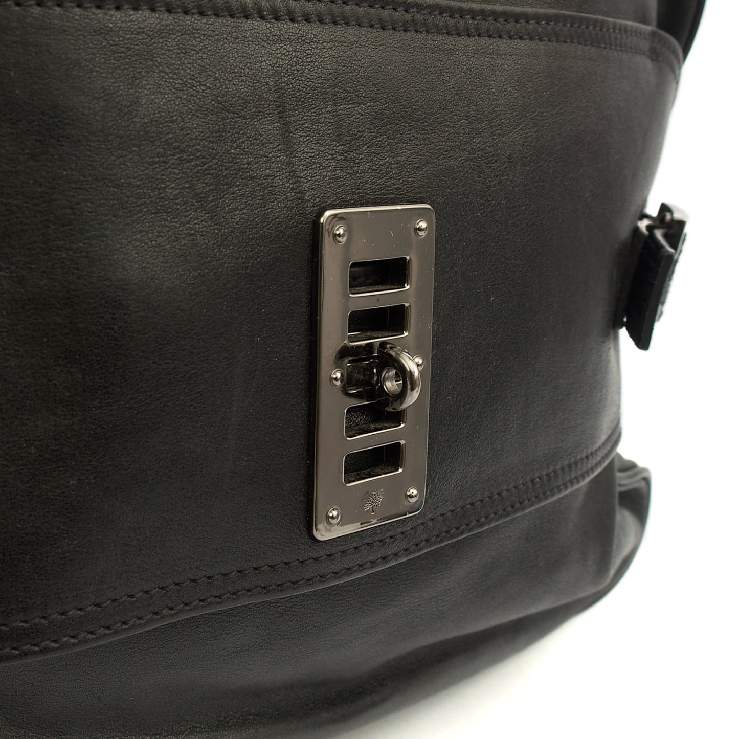Mulberry Shoulder Bag Maggie Tote in Black, Leather — Lifestyle View