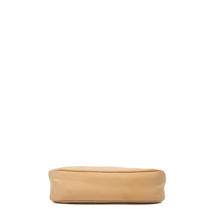 Prada Mini Bag Re-edition 2000 Nylon Mini Bag in Neutral, Nylon — Top View