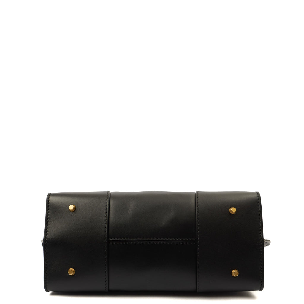 Alexander McQueen Tote Legend in Black, Leather — Detail View