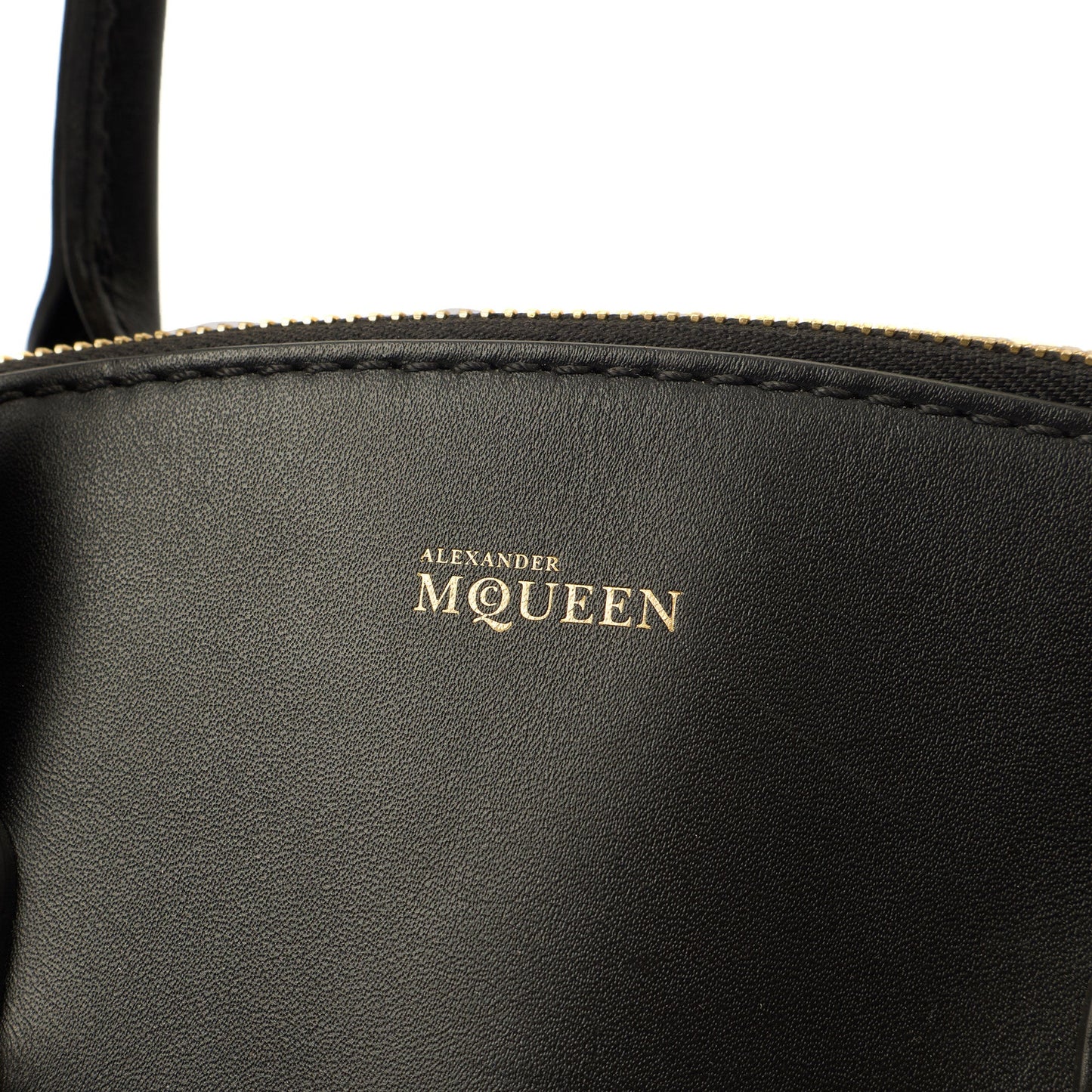 Alexander McQueen Tote Legend in Black, Leather — Lifestyle View