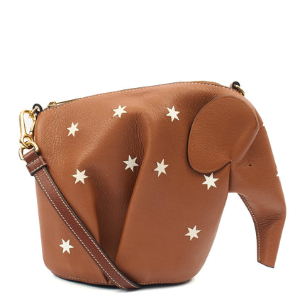Loewe Cross Body Elephant Crossbody - Mini in Brown, Leather — Alternate View 9