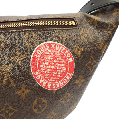 Louis Vuitton Cross Body Bumbag in Monogram, Leather — Lifestyle View