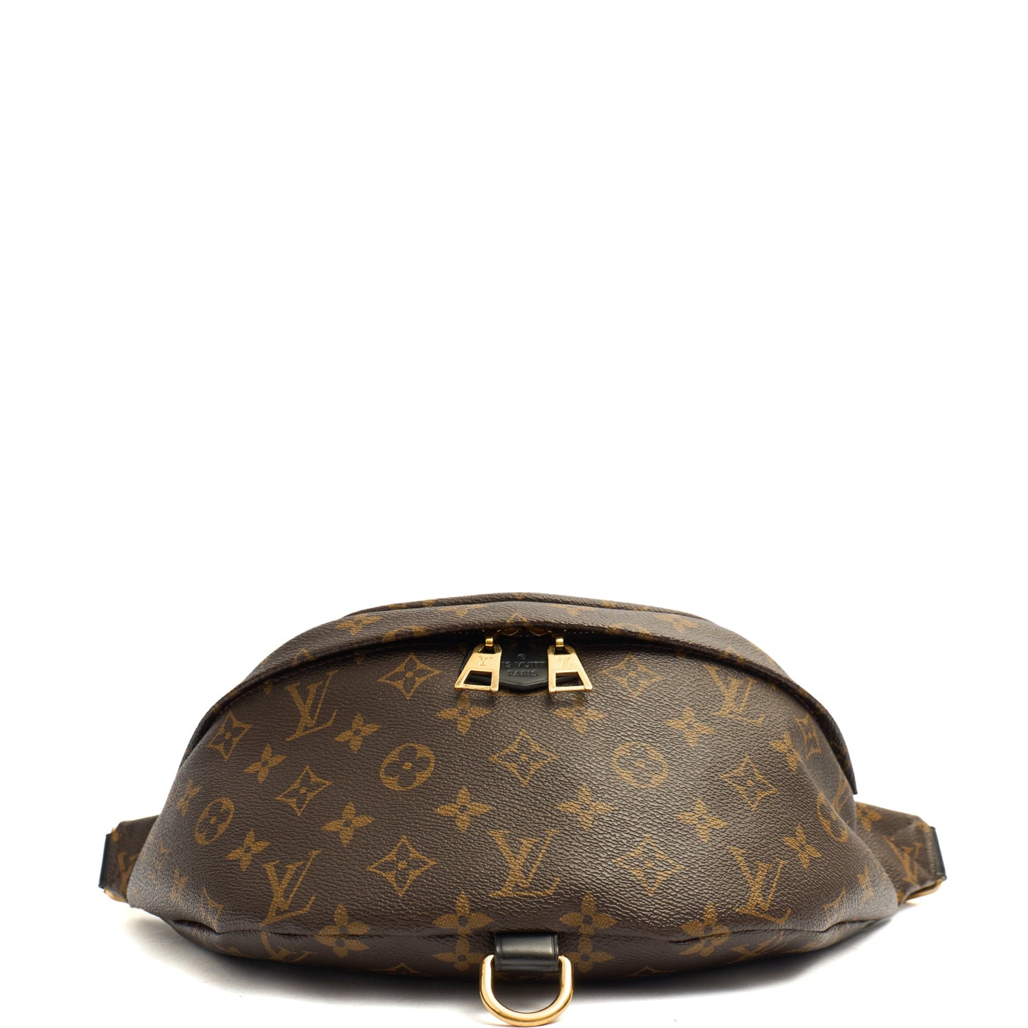 Louis Vuitton Cross Body Bumbag in Monogram, Leather — Detail View