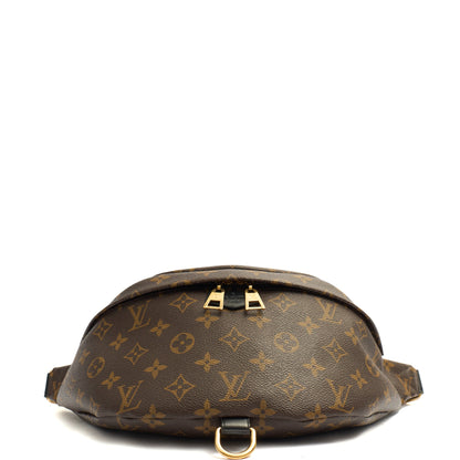Louis Vuitton Cross Body Bumbag in Monogram, Leather — Detail View
