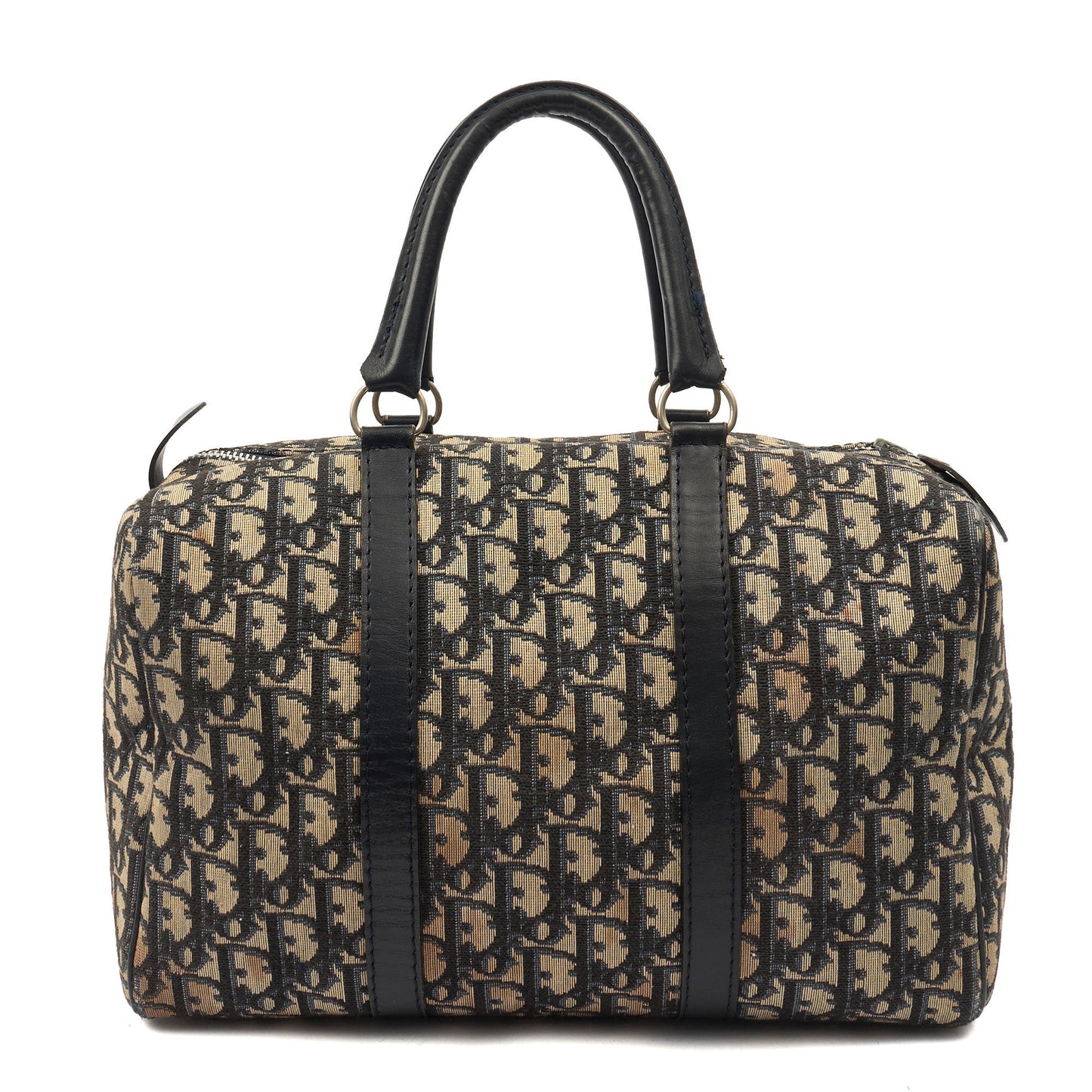 Christian Dior Top Handle Boston in Blue, Fabric — Alternate View 7