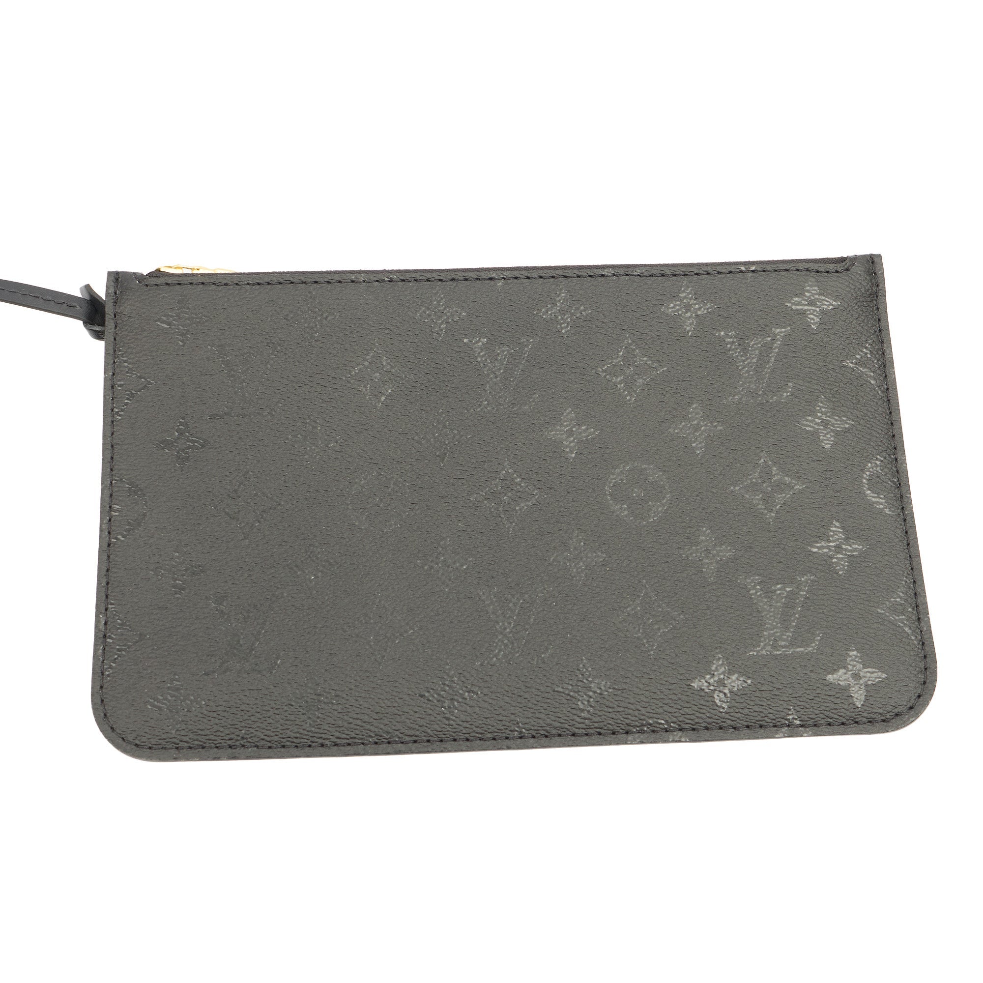 Louis Vuitton Tote Neverfull MM in Black, Leather — Alternate View 23