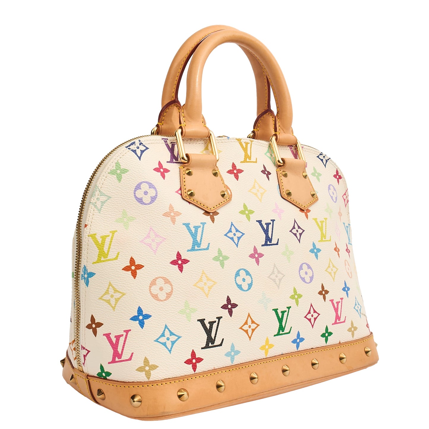 Louis Vuitton Tote Alma MM in Multicolor Monogram, Canvas — Alternate View 14