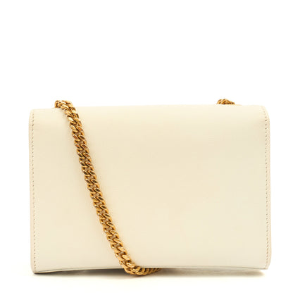 Saint Laurent Cross Body Kate Small in White, invalid — Top View
