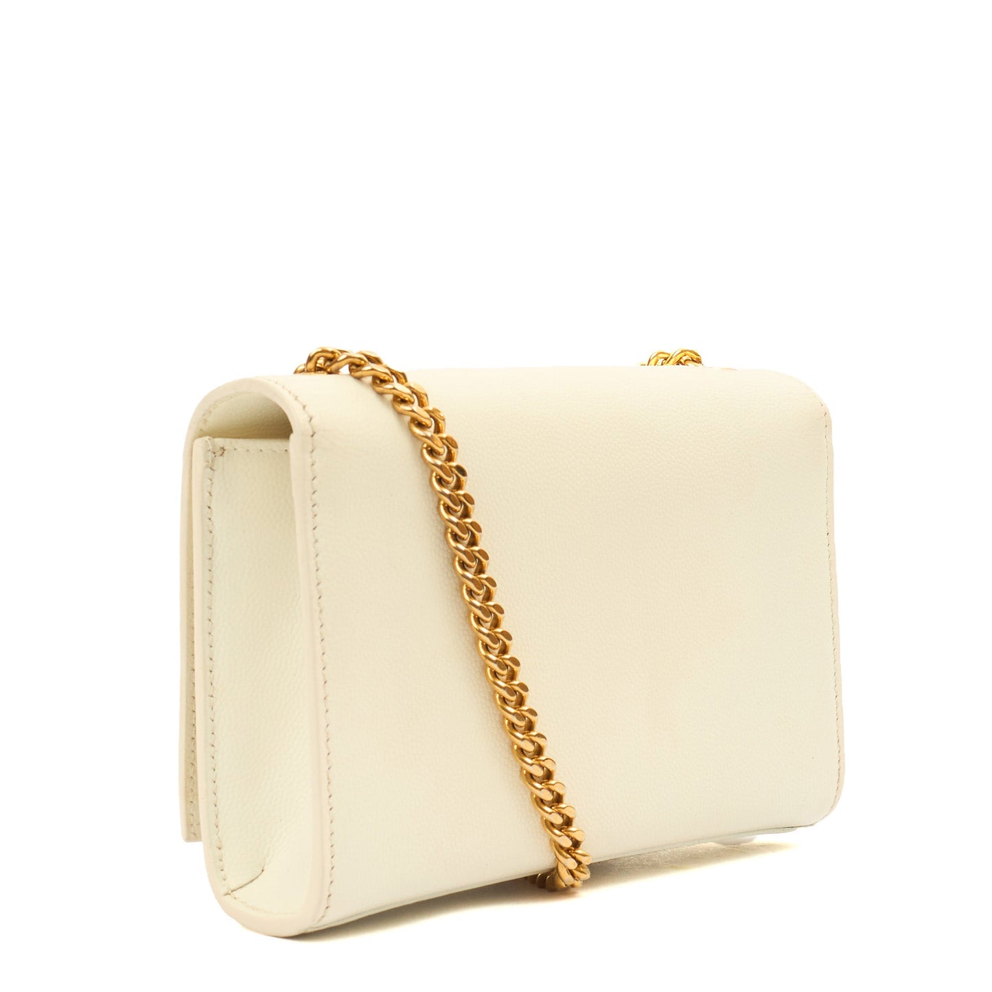 Saint Laurent Cross Body Kate Small in White, invalid — Alternate View 9