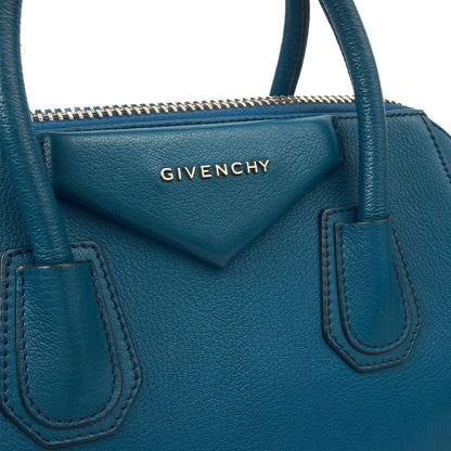 Givenchy Top Handle Antigona - Small in Blue, Leather — Alternate View 20