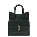 Balenciaga Tote Maillon Tote in Green, Leather — Front View