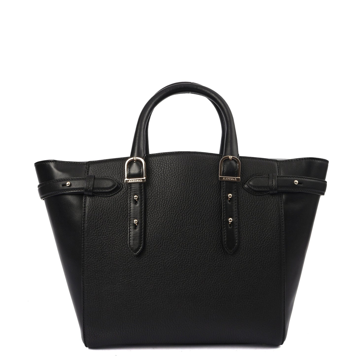 Aspinal of London Tote Marylebone Small in Black, Leather — Alternate View 11
