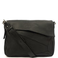Loewe Cross Body Puzzle - Large in Black, Leather — Front View