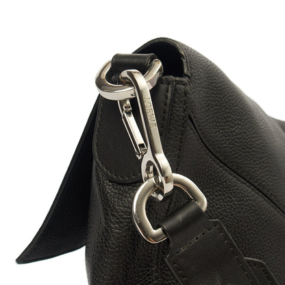 Loewe Cross Body Puzzle - Large in Black, Leather — Lifestyle View