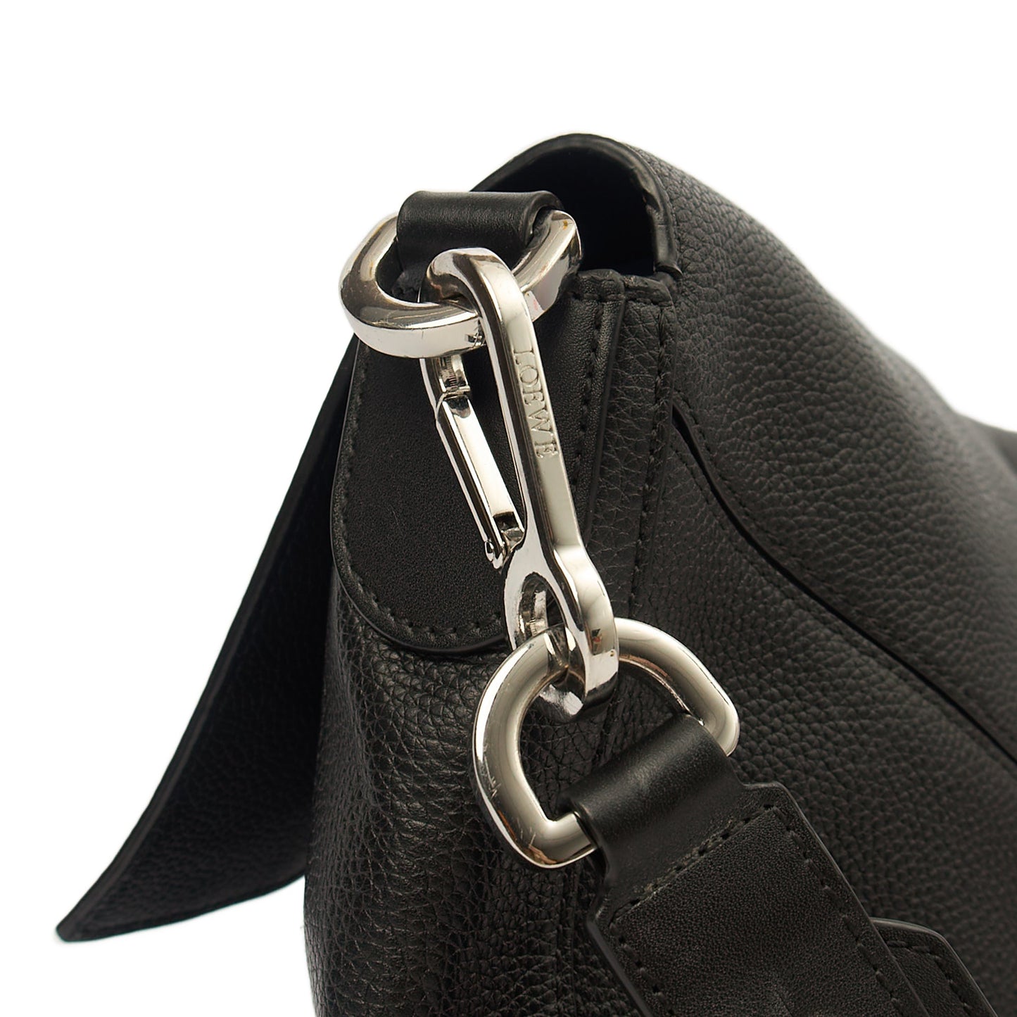 Loewe Cross Body Puzzle - Large in Black, Leather — Alternate View 13