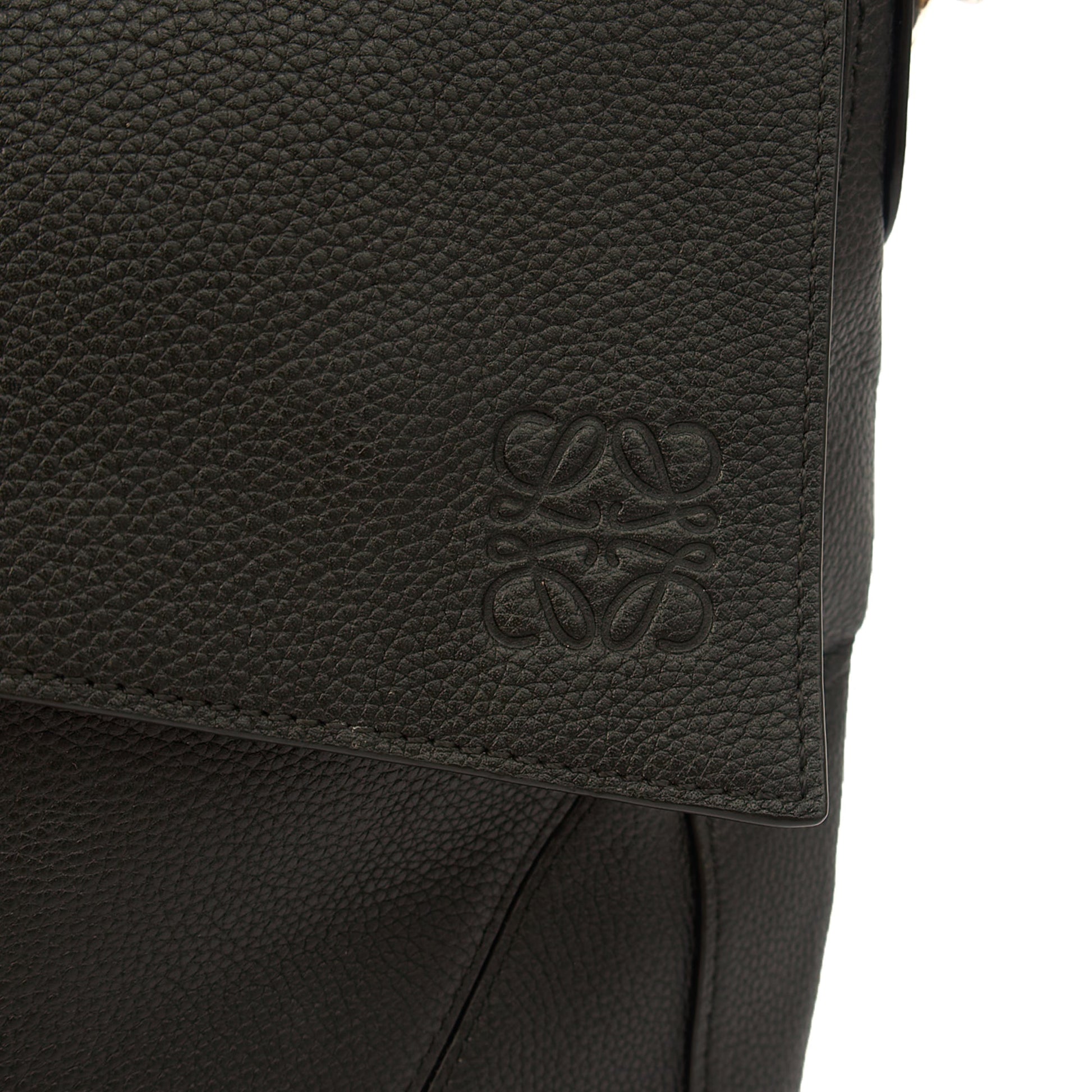 Loewe Cross Body Puzzle - Large in Black, Leather — Alternate View 12