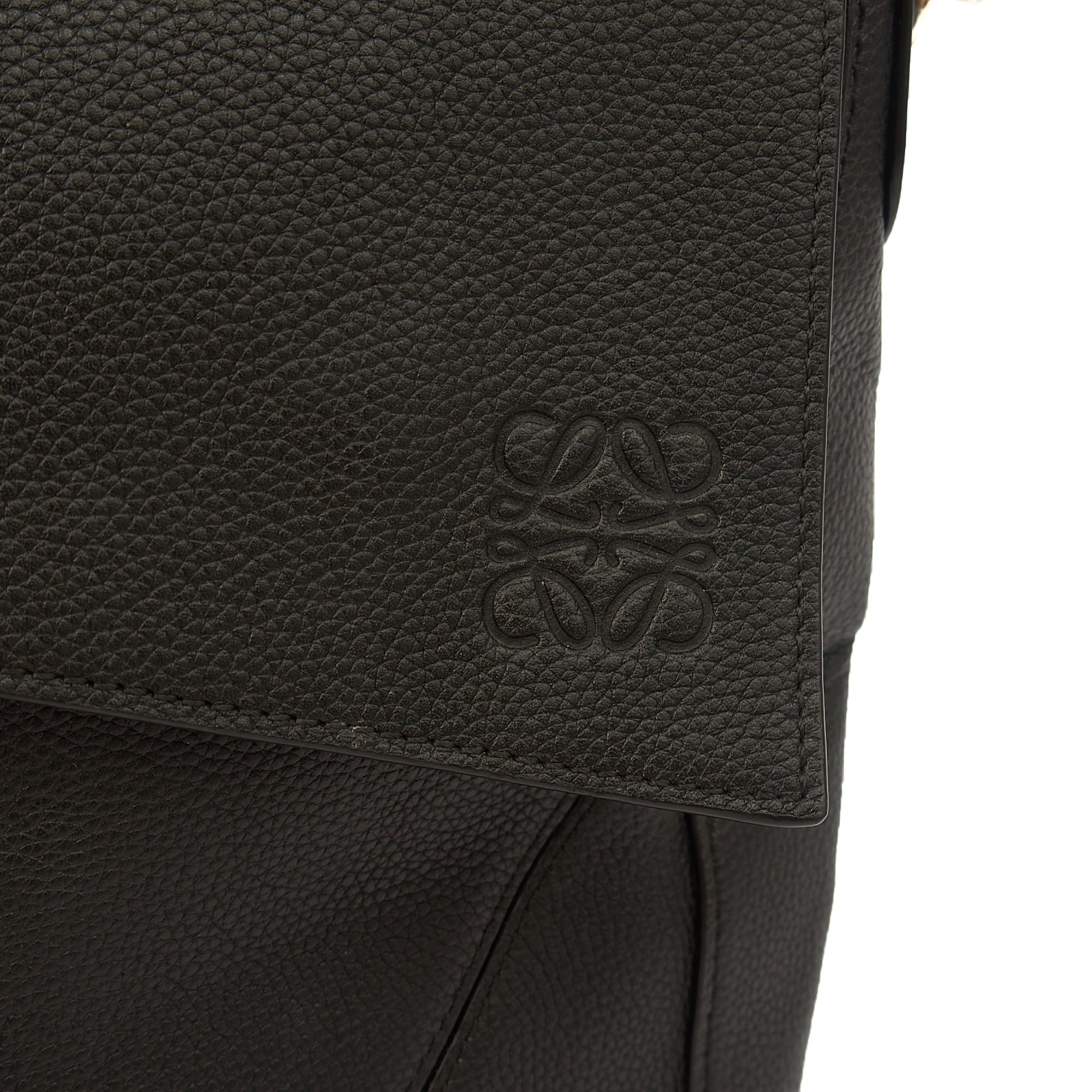Loewe Cross Body Puzzle - Large in Black, Leather — Alternate View 12