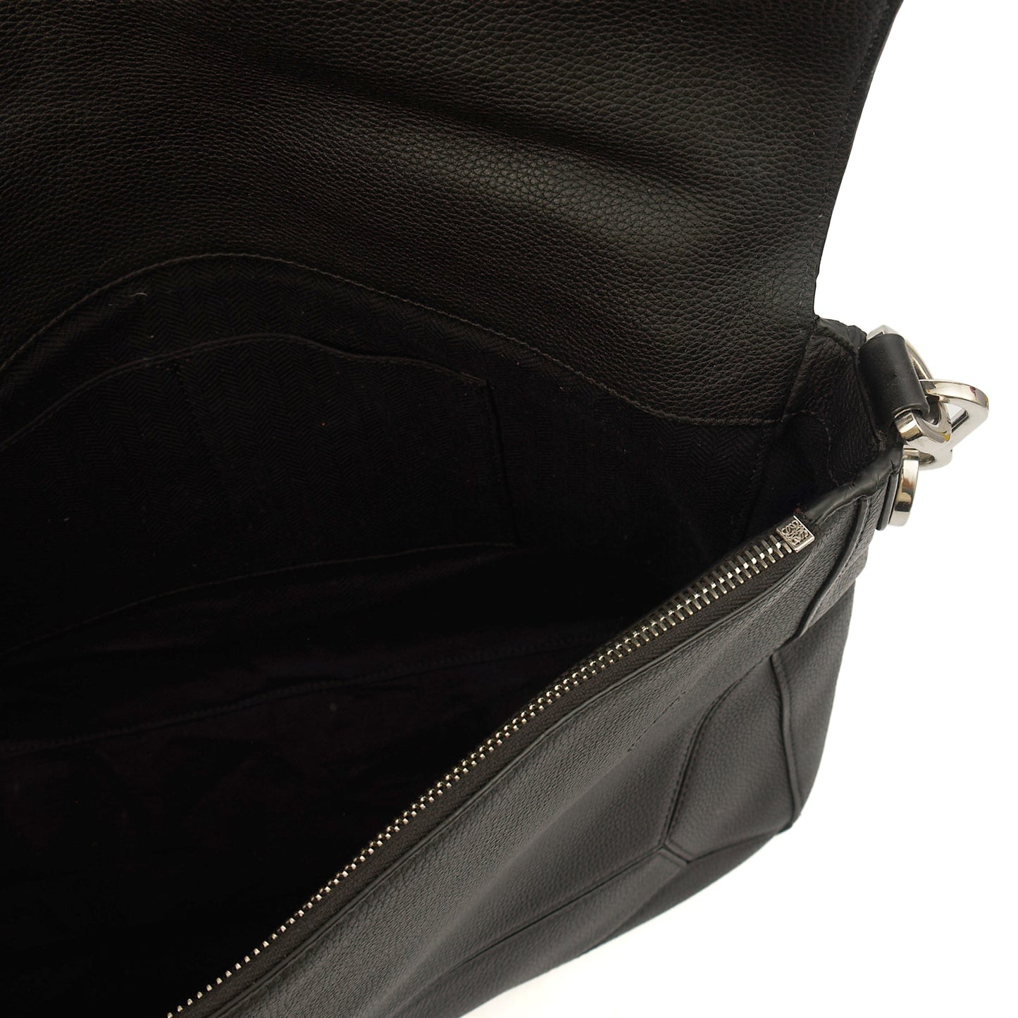 Loewe Cross Body Puzzle - Large in Black, Leather — Alternate View 14