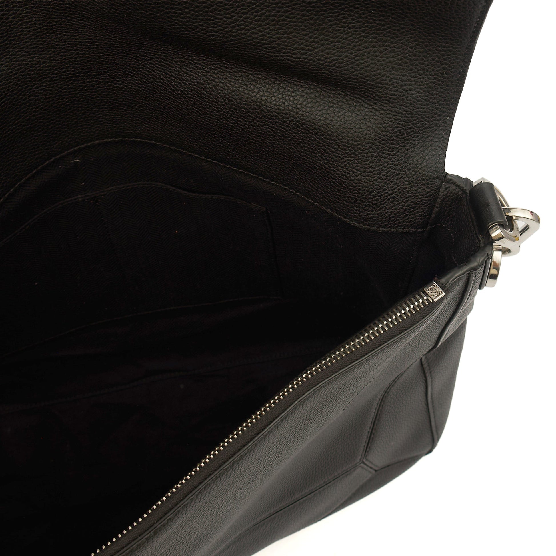 Loewe Cross Body Puzzle - Large in Black, Leather — Alternate View 14