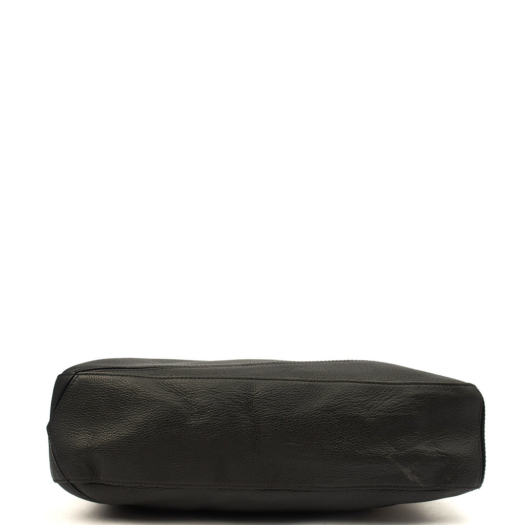 Loewe Cross Body Puzzle - Large in Black, Leather — Top View