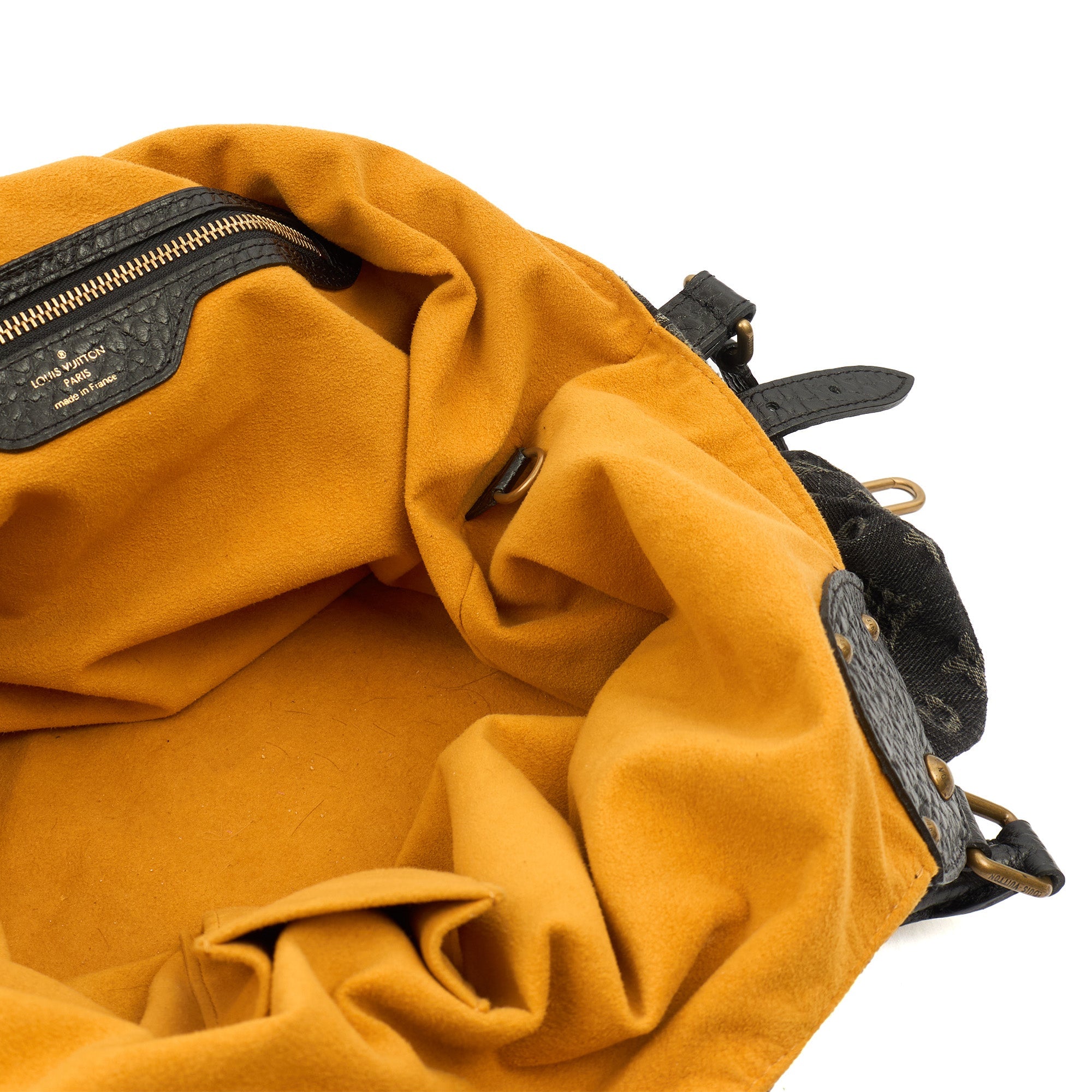 Louis Vuitton Tote Denim Baggy in Denim, Fabric — Alternate View 7