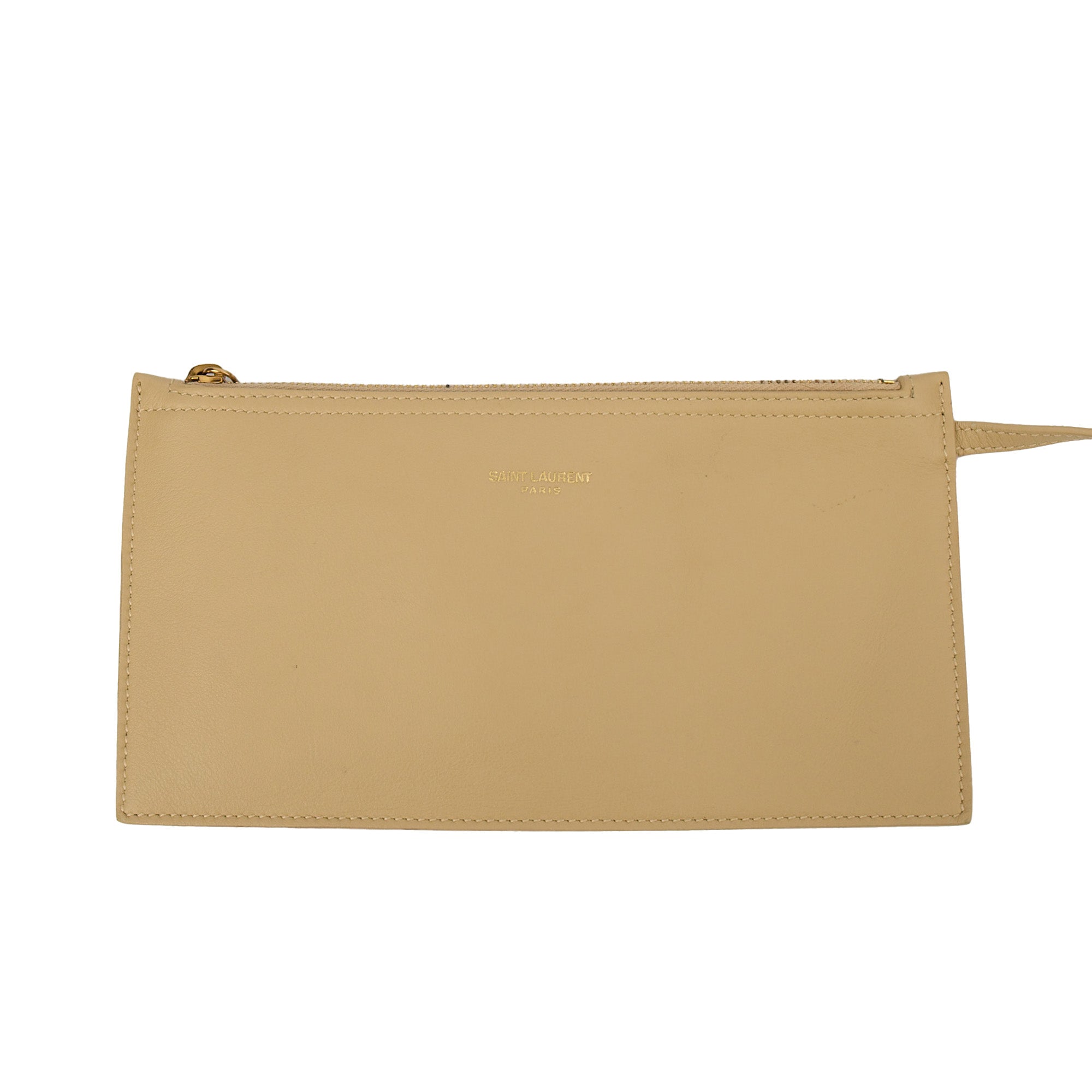 Saint Laurent Tote Suzanne Hobo in Neutral, Calfskin Leather — Lifestyle View