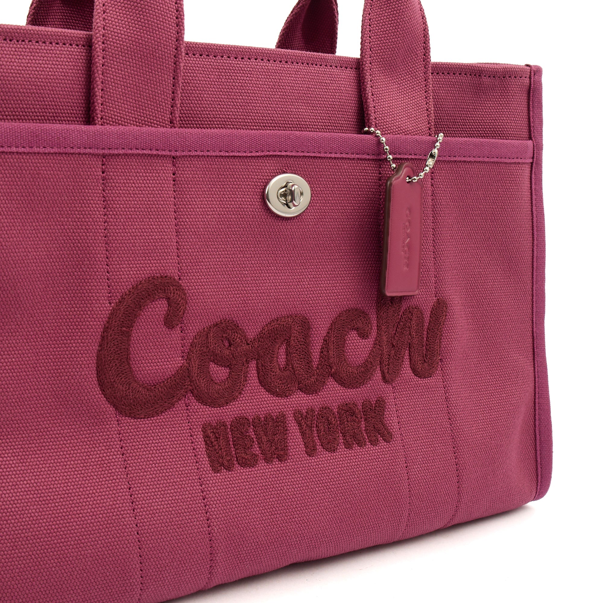 Coach Tote Cargo Tote in invalid, Fabric — Side View