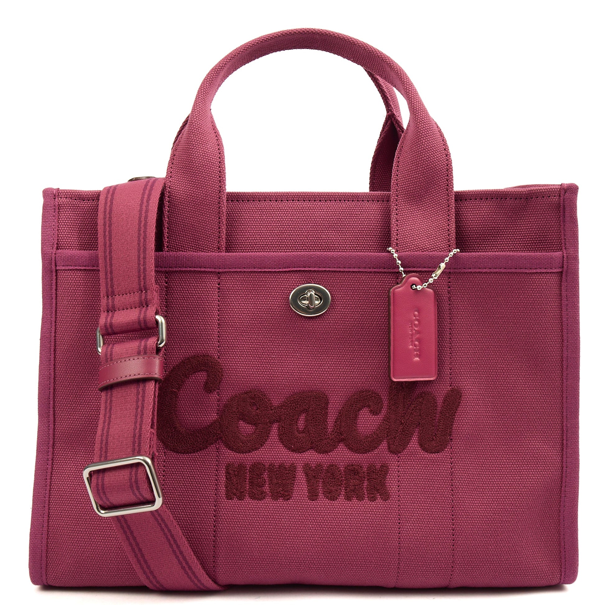 Coach Tote Cargo Tote in invalid, Fabric — Front View