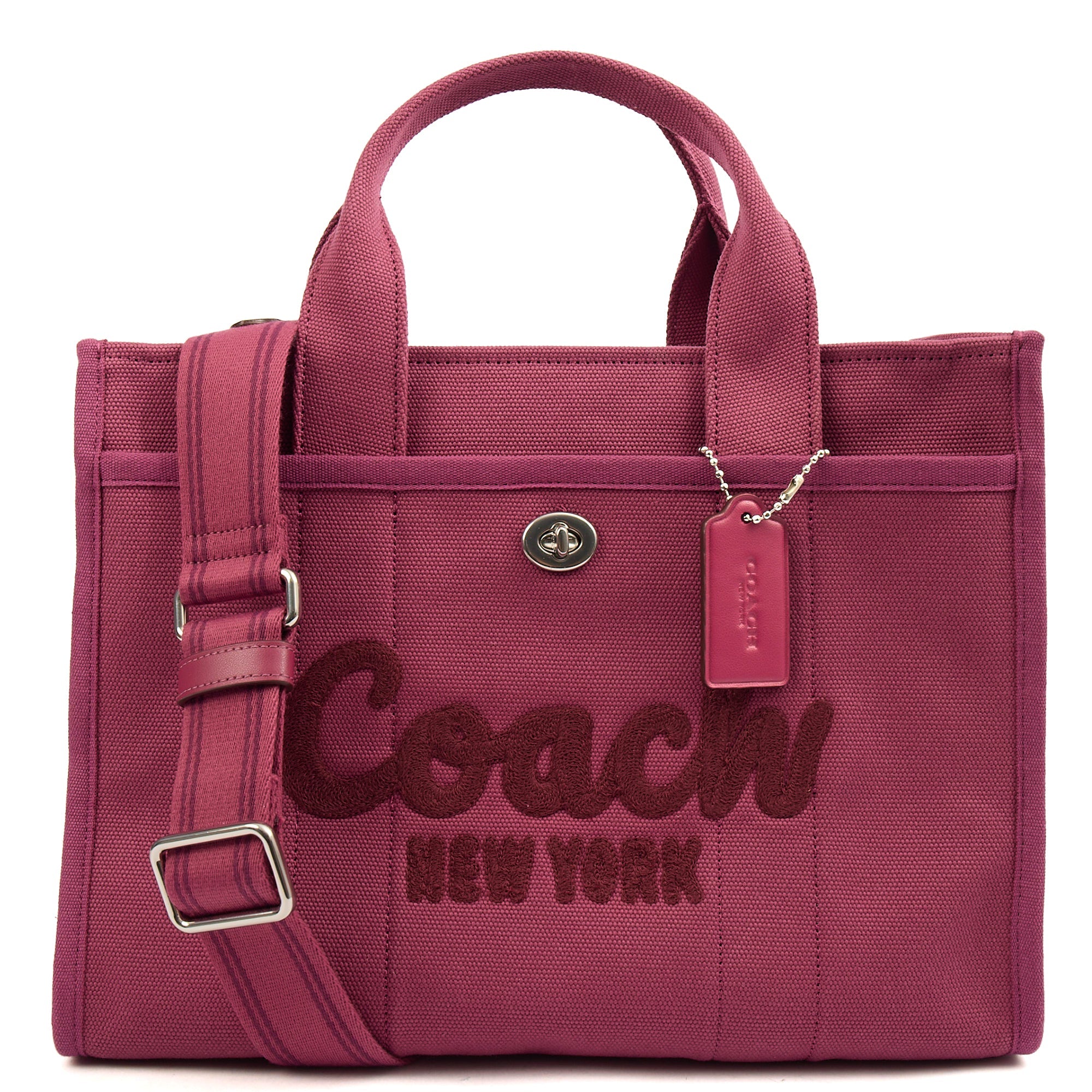 Coach Tote Cargo Tote in invalid, Fabric — Front View
