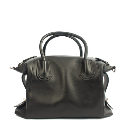 Givenchy Shoulder Bag Antigona Soft - Medium in Black, Leather — Back View