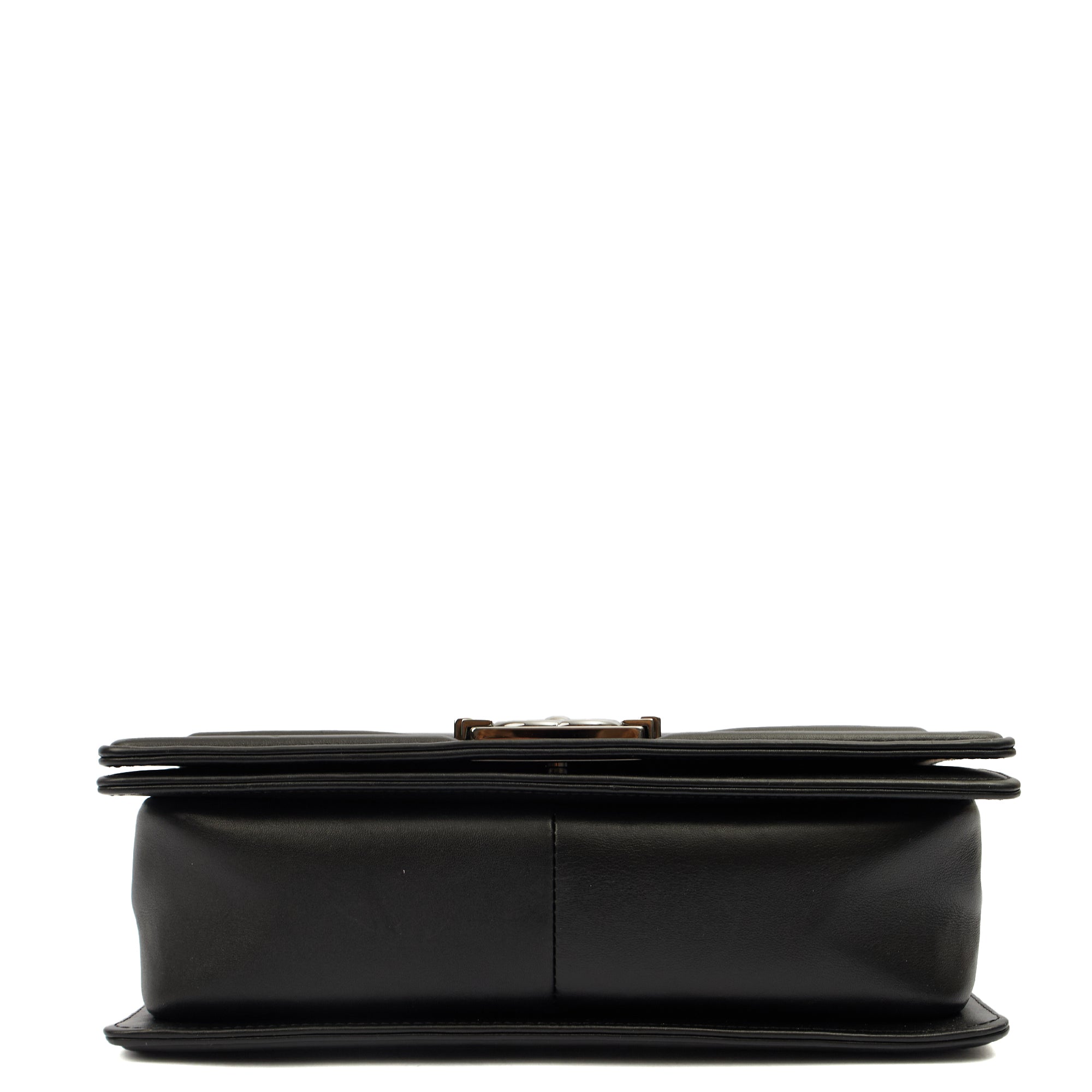 Chanel Shoulder Bag Boy - Medium in Black, Calfskin Leather — Alternate View 10