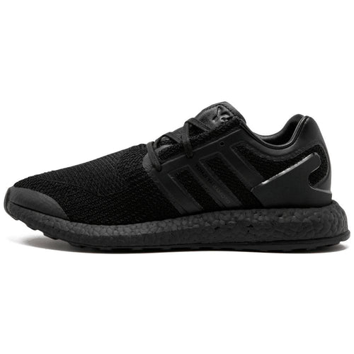 adidas Y-3 PureBoost Triple Black — UK 3.5 | EU 36 | US 4 — Front View