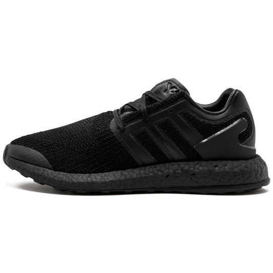 adidas Y-3 PureBoost Triple Black — UK 3.5 | EU 36 | US 4 — Front View