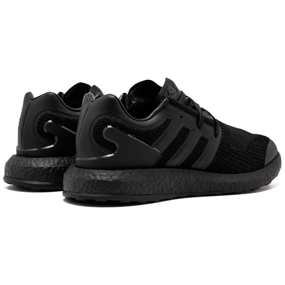 adidas Y-3 PureBoost Triple Black — UK 3.5 | EU 36 | US 4 — Back View