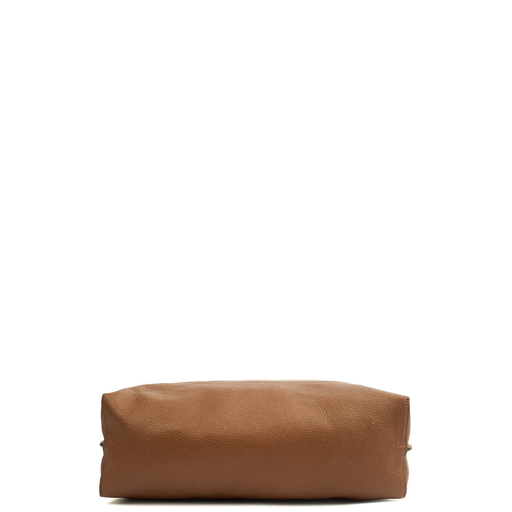 Mulberry Tote Blossom Tote in Oak, Leather — Top View