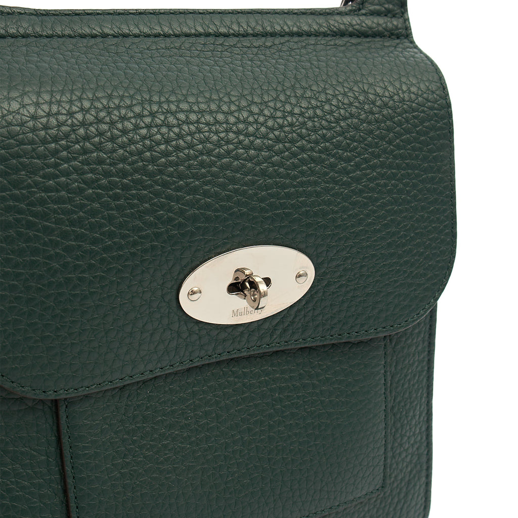 Mulberry Cross Body Antony - Small in Mulberry Green, Leather — Lifestyle View