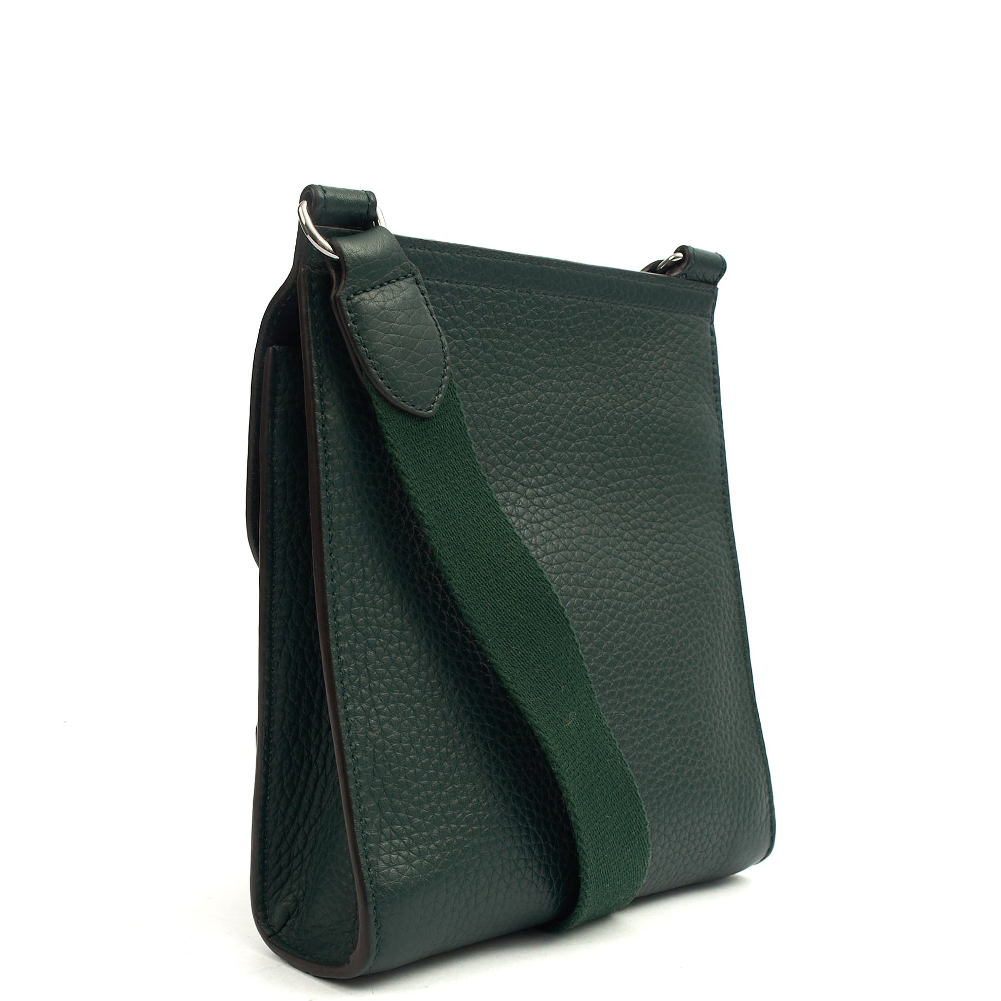 Mulberry Cross Body Antony - Small in Mulberry Green, Leather — Back View