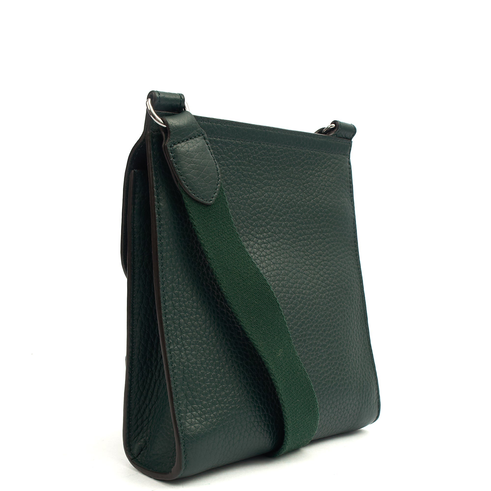 Mulberry Cross Body Antony - Small in Mulberry Green, Leather — Back View