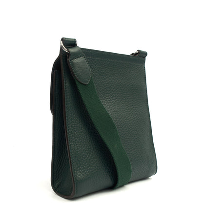 Mulberry Cross Body Antony - Small in Mulberry Green, Leather — Back View