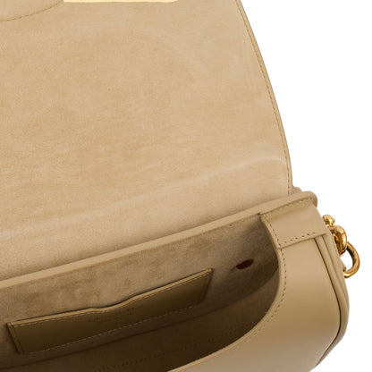 Christian Dior Cross Body Bobby- Medium  in Cream, Leather — Lifestyle View