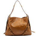 Givenchy Tote Voyou - Mini in Brown, Box Calfskin — Front View