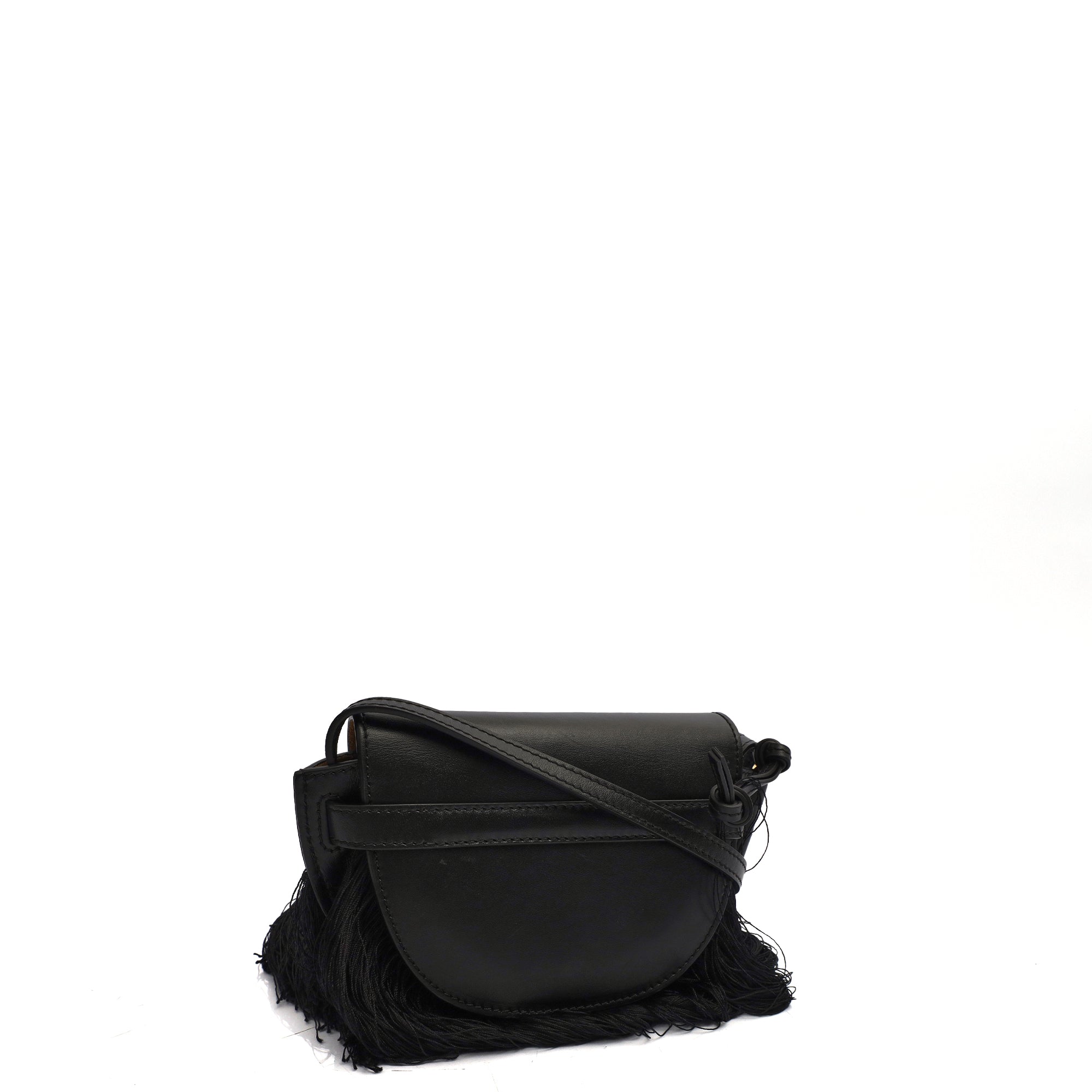 Loewe Cross Body Gate - Mini in Black, Leather — Side View