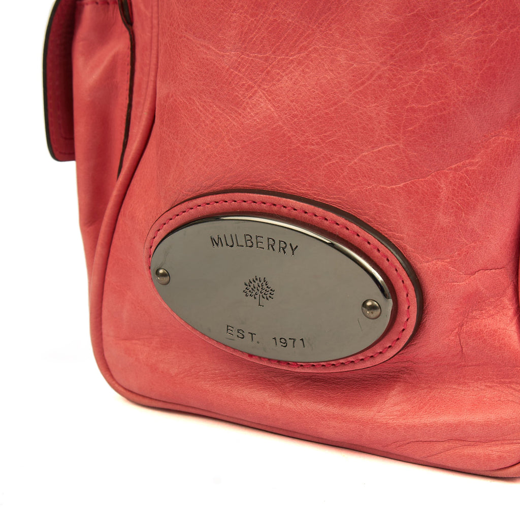 Mulberry Tote Vintage Tote  in Pink, Leather — Alternate View 14