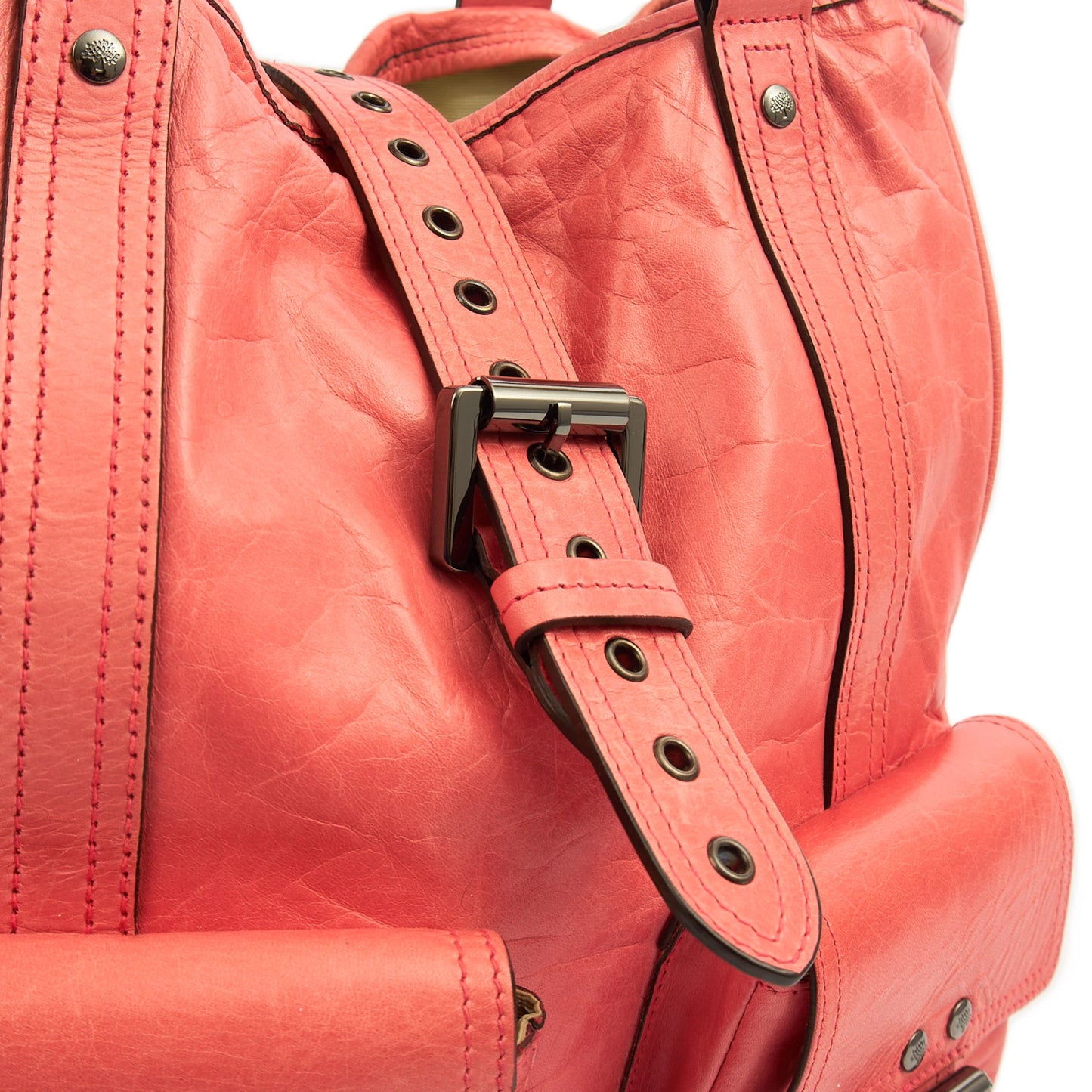 Mulberry Tote Vintage Tote  in Pink, Leather — Alternate View 7