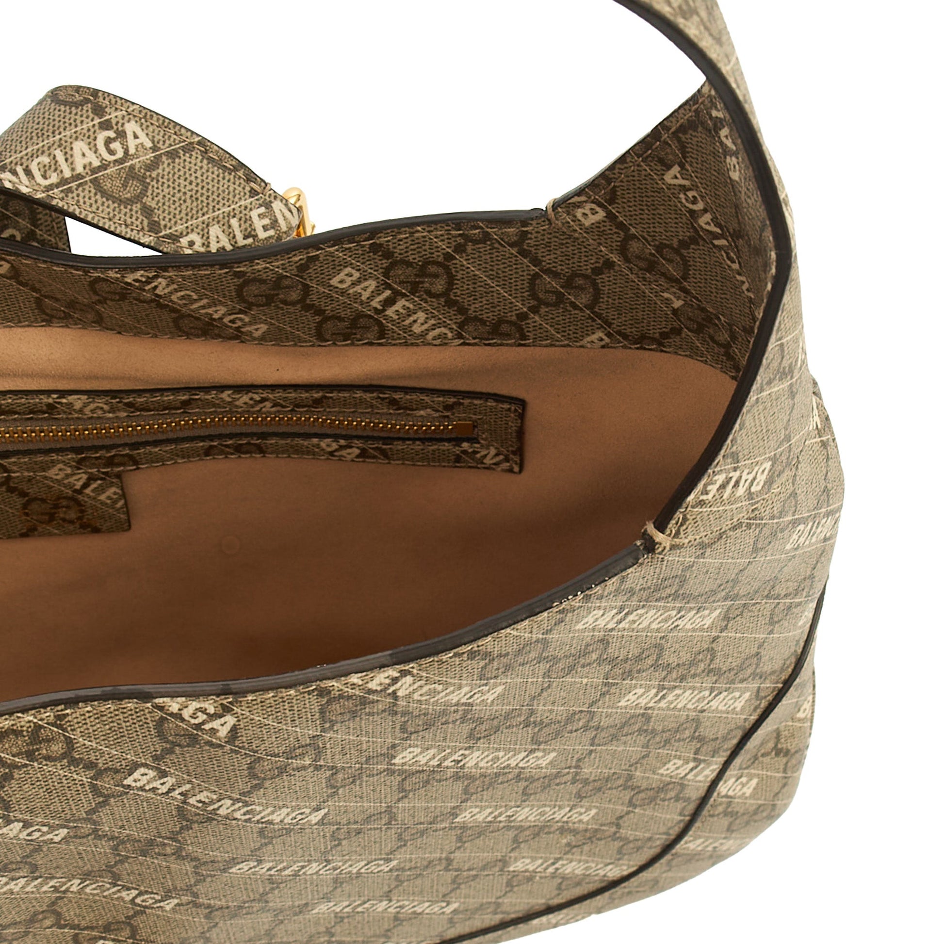 Gucci Shoulder Bag Jackie in GG Supreme, Leather — Alternate View 8