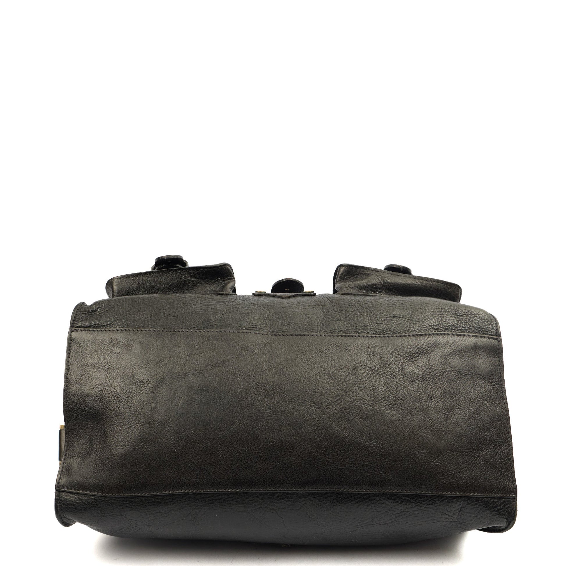 Mulberry Tote Roxanne in Black, Leather — Detail View