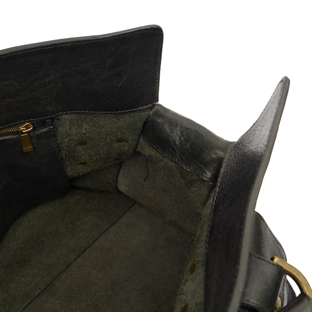 Mulberry Tote Roxanne in Black, Leather — Lifestyle View
