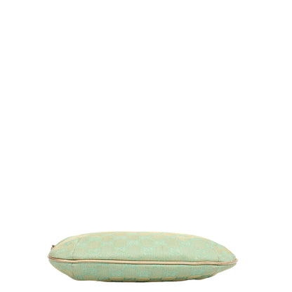 Gucci Shoulder Bag Vintage Shoulder Bag in Green, Fabric — Alternate View 12